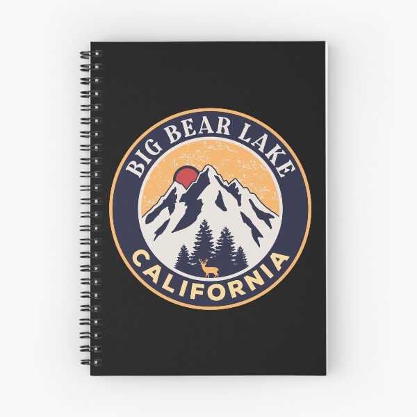 Item preview, Big Bear Lake Califonia designed and sold by graphic-map.
