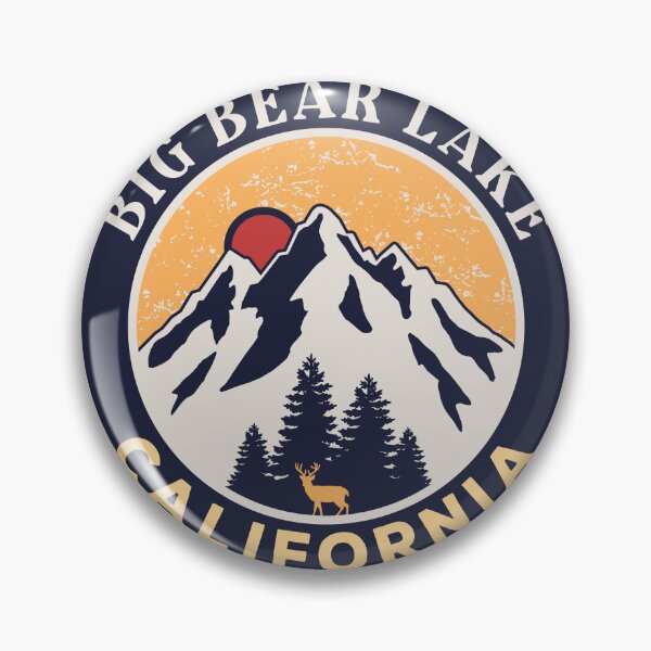 Item preview, Big Bear Lake Califonia designed and sold by graphic-map.