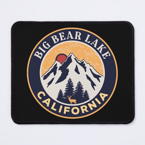 Item preview, Big Bear Lake Califonia designed and sold by graphic-map.