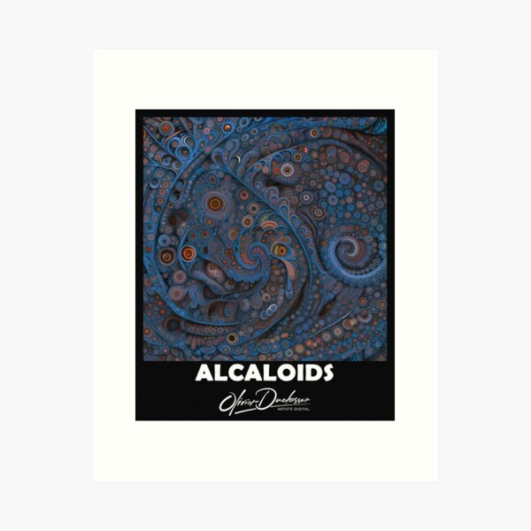 Aperçu de l'œuvre Alcaloids 103 créée et vendue par olivier duchossoir.