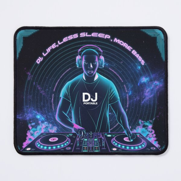 Item preview, DJ Life | Less Sleep, More Bass designed and sold by DJ-Portable.