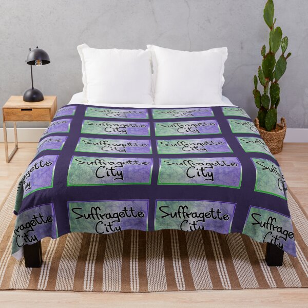 Item preview, Suffragette City suffrage colors batik background -6 Sticker Pack designed and sold by AuroraXGreen.