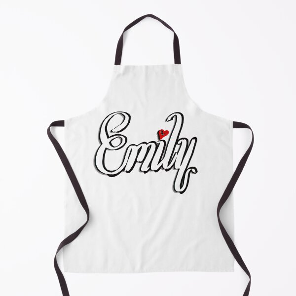 Item preview, Emily popular girls first name in white. Personalized personalised customised Emily designed and sold by Artonmytee.