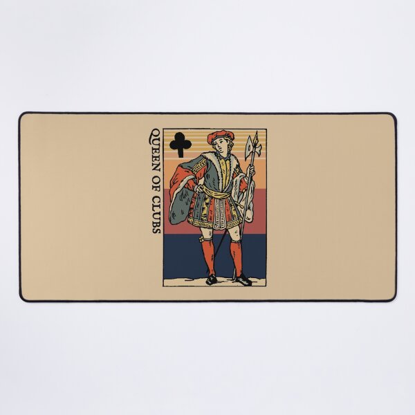 Item preview, Playing Card Queen of Clubs designed and sold by KewaleeTee.