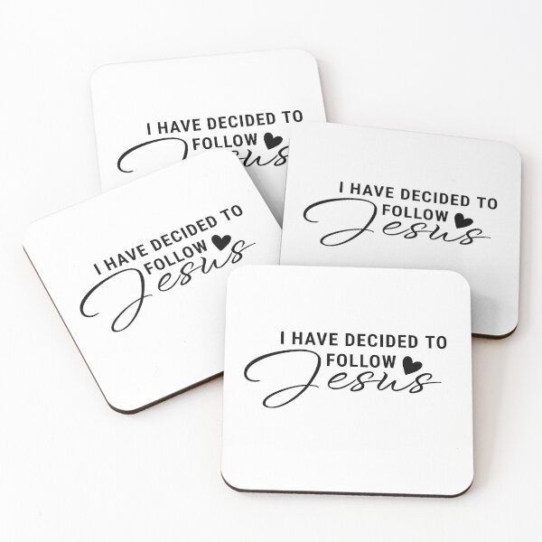 Item preview, I Have Decided To Follow Jesus, Christian Quotes, Scripture Inspirational Quotes,Christian Women  designed and sold by mattlee20.