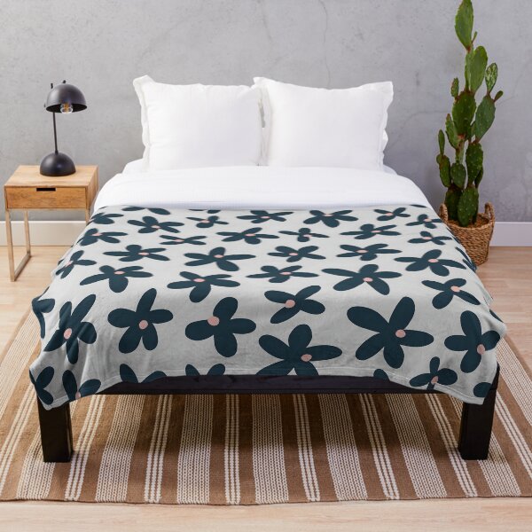 Item preview, Black Floral Pattern designed and sold by UrbanCult-Store.