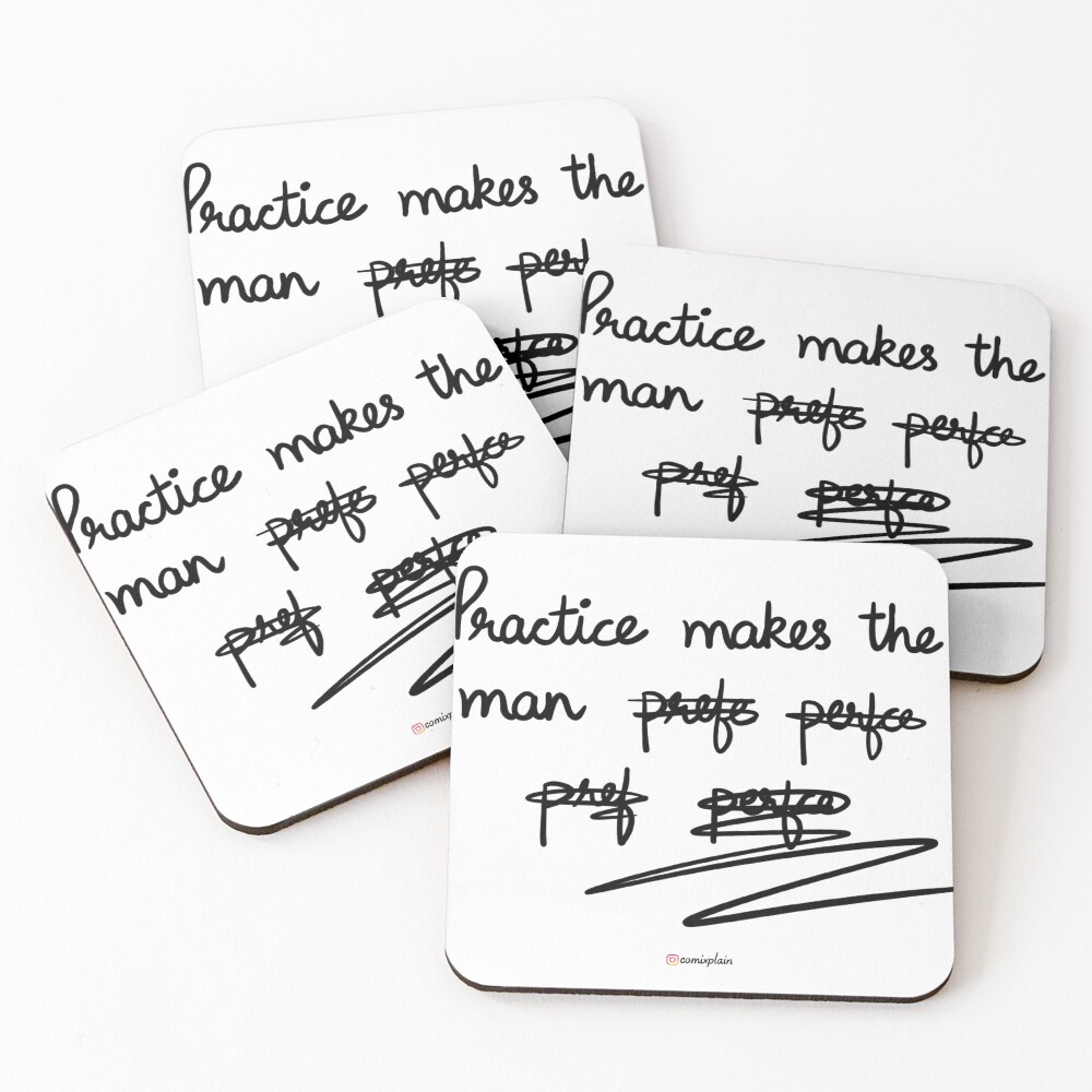 Item preview, Coasters (Set of 4) designed and sold by comixplain.