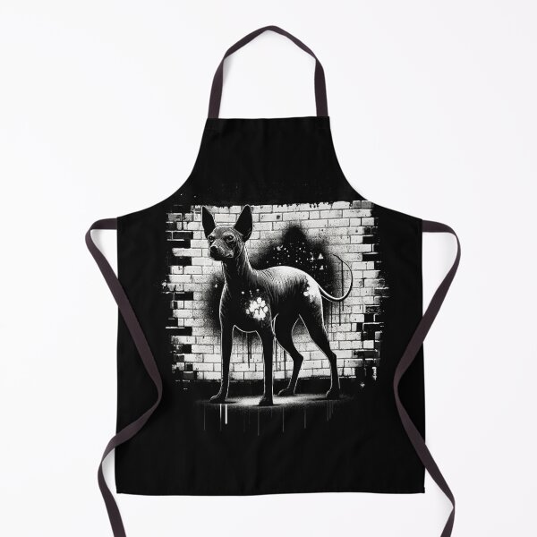 Item preview, Xoloitzcuintli_Urban_Art_Mariposa_05 - Unique Street Art of Xoloitzcuintli designed and sold by Xolo Merch.