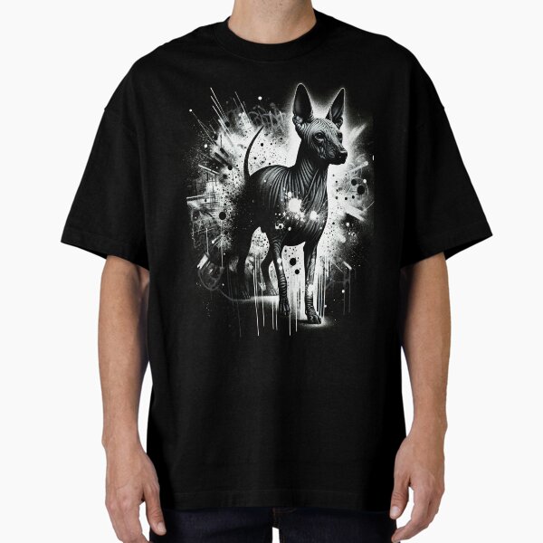 Item preview, Xoloitzcuintli_Urban_Art_Mariposa_06 - Arte callejero único de Xoloitzcuintli designed and sold by Xolo Merch.