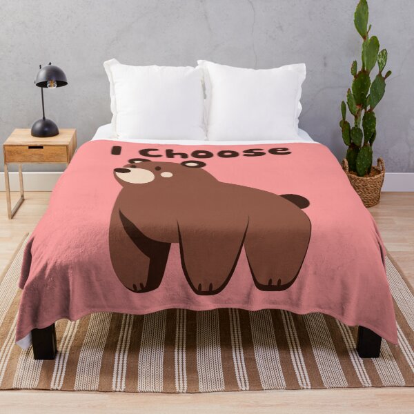 Item preview, I Choose The Bear designed and sold by Texterns.