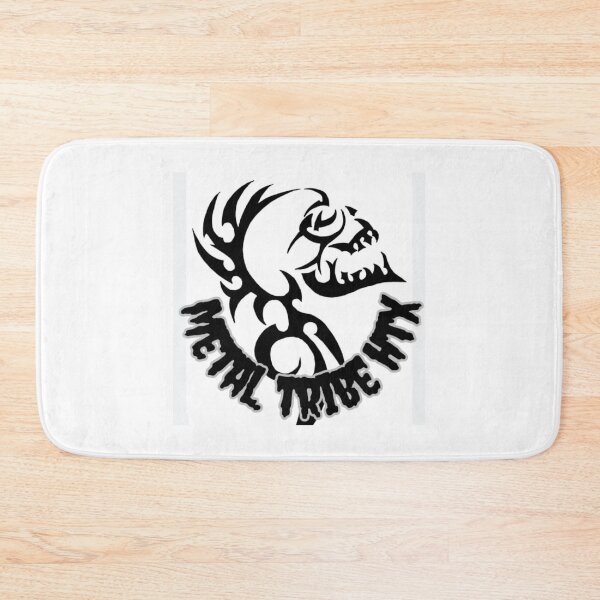 Item preview, Unit 713 Metal Tribe HTX White Skull 1 designed and sold by Unit713-Shop.