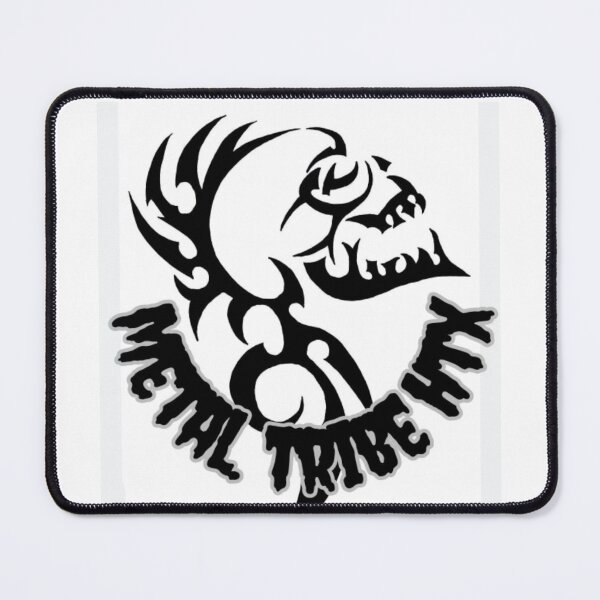 Item preview, Unit 713 Metal Tribe HTX White Skull 1 designed and sold by Unit713-Shop.