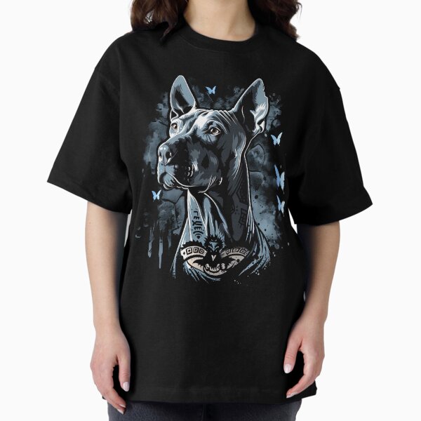 Vista previa del artículo con la obra «Xoloitzcuintli_Urban_Art_Mariposa_09 - Arte callejero único de Xoloitzcuintli», diseñado y vendido por Xolo Merch.