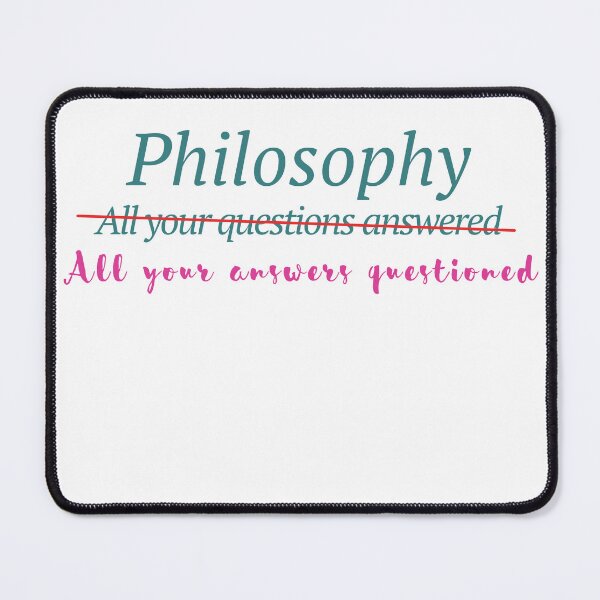 Item preview, Philosophy: All your answers questioned designed and sold by Cleanthes.