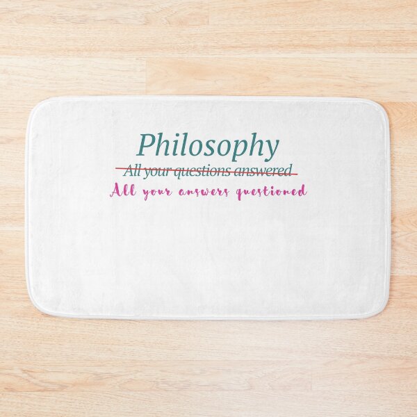 Item preview, Philosophy: All your answers questioned designed and sold by Cleanthes.