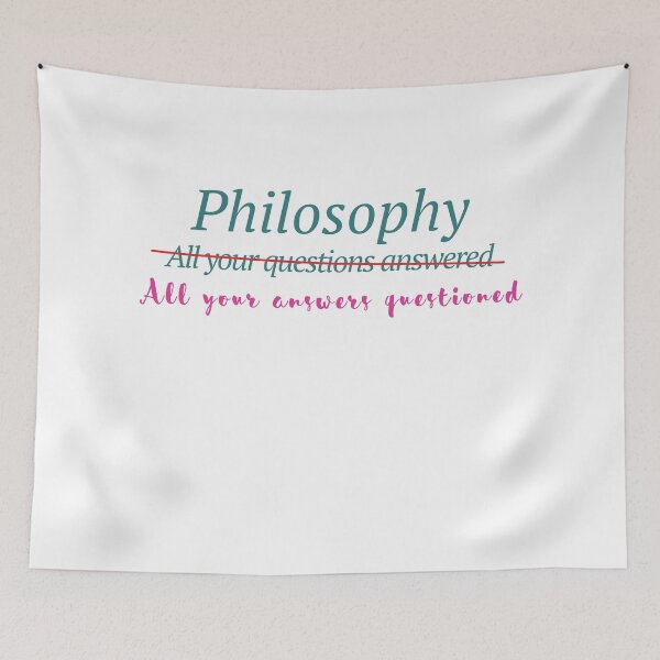 Item preview, Philosophy: All your answers questioned designed and sold by Cleanthes.