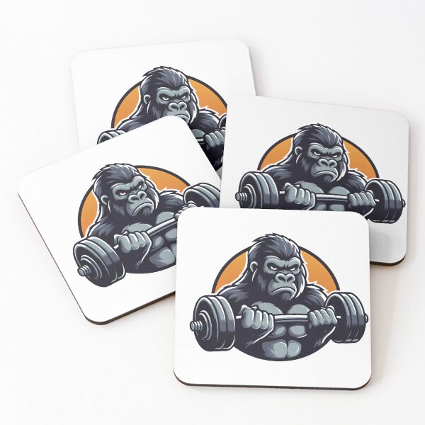 Item preview, Swing into Fitness: Gorilla Gym - The Fun Way to Get Strong designed and sold by Apex-Ape.