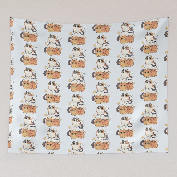 Item preview, Cute cats stack  designed and sold by Artofmayara.