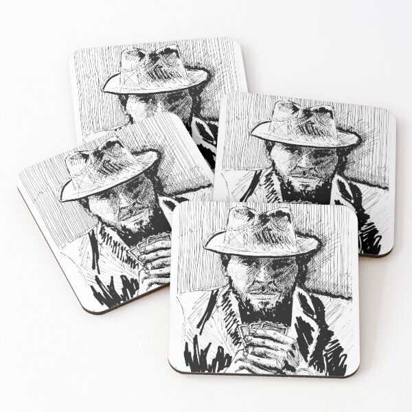 Item preview, Black pen poker player illustration designed and sold by Arthur Loeuil.