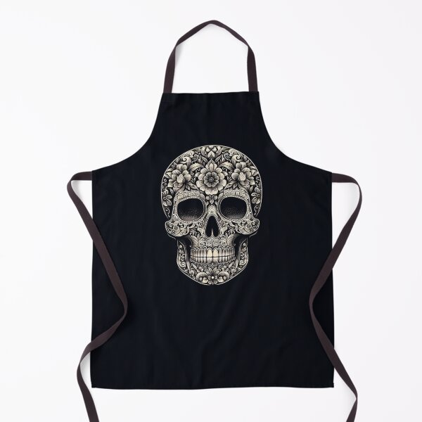 Item preview, Fantasy B & W Sugar Skull designed and sold by GaborSkeleton.