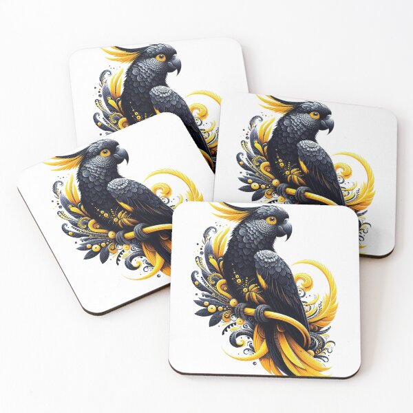 Item preview, Yellow Tail Black Cockatoo designed and sold by francous03.