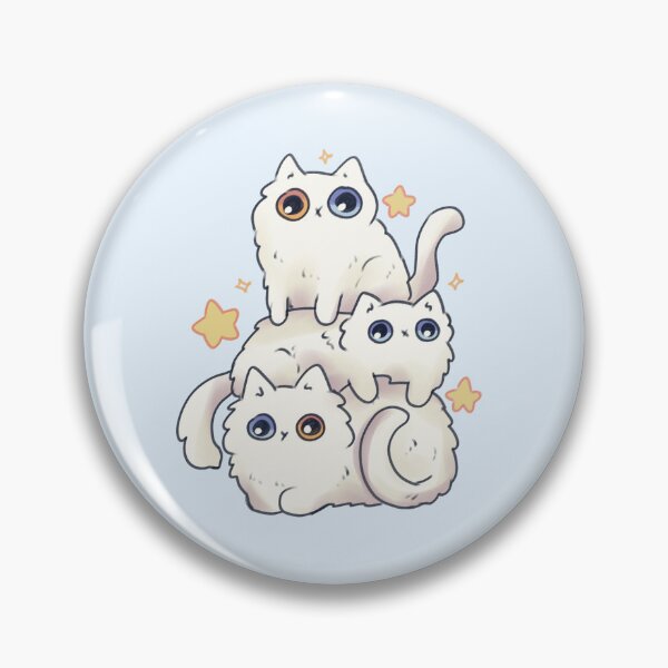 Item preview, White cats stack  designed and sold by Artofmayara.