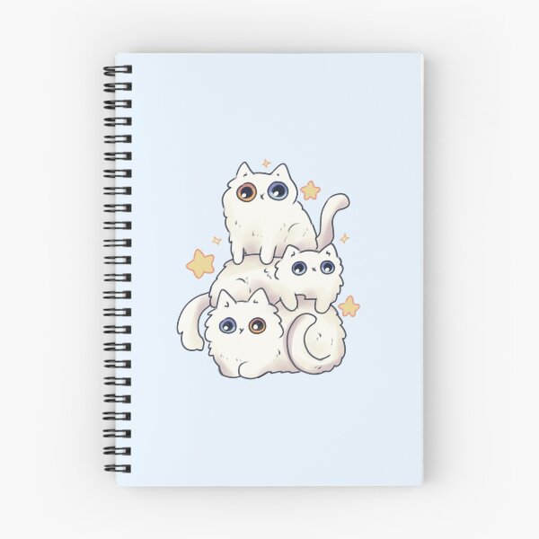 Item preview, White cats stack  designed and sold by Artofmayara.