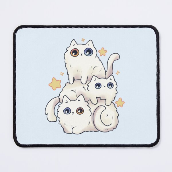 Item preview, White cats stack  designed and sold by Artofmayara.