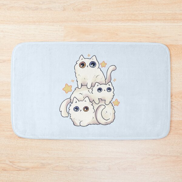 Item preview, White cats stack  designed and sold by Artofmayara.