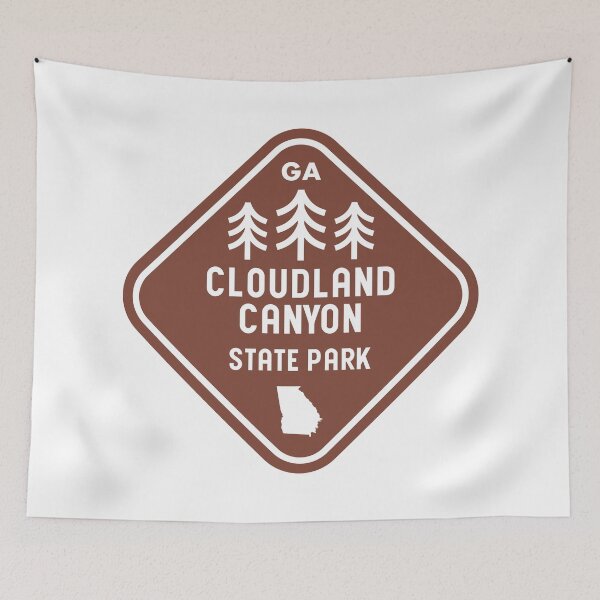 Item preview, Cloudland Canyon State Park Georgia Rhombus designed and sold by bivenart.