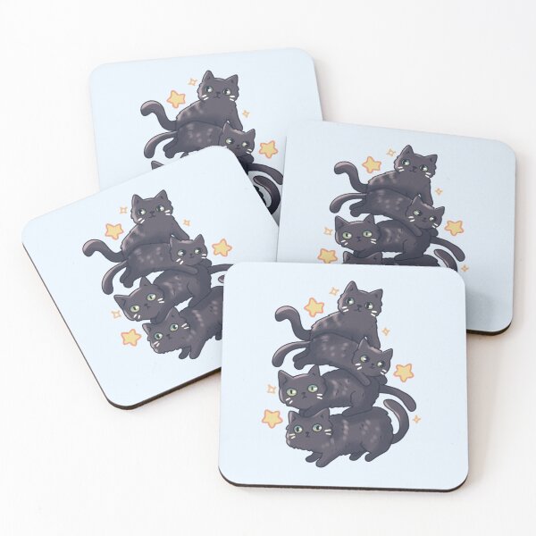 Item preview, Black cats stack  designed and sold by Artofmayara.