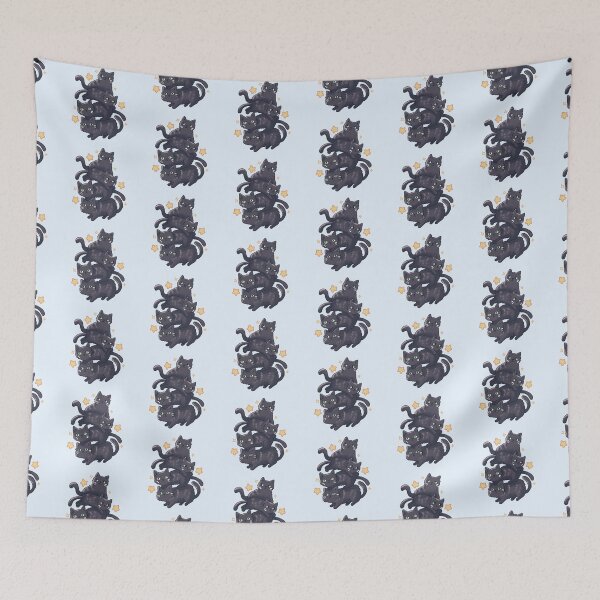 Item preview, Black cats stack  designed and sold by Artofmayara.