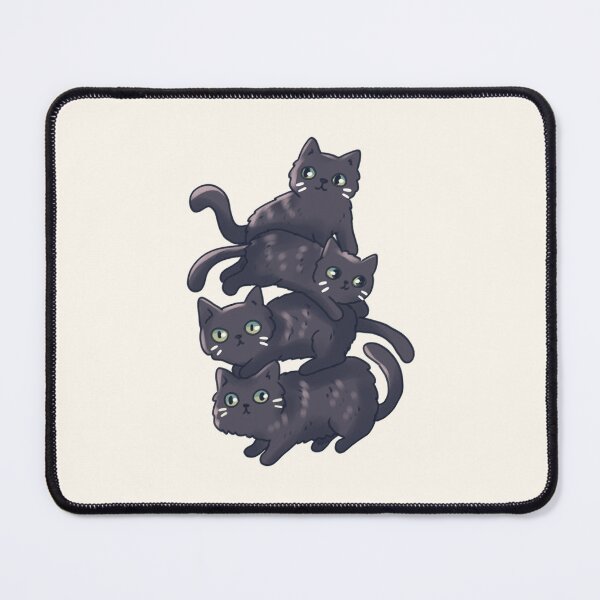Item preview, Cute Black cats stack designed and sold by Artofmayara.