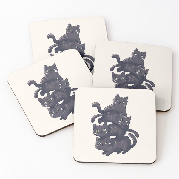 Item preview, Cute Black cats stack  designed and sold by Artofmayara.