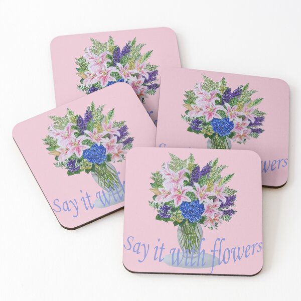 Item preview, Say it with flowers  designed and sold by SharonVallis.