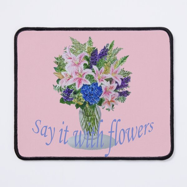 Item preview, Say it with flowers  designed and sold by SharonVallis.