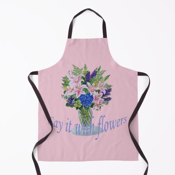 Item preview, Say it with flowers designed and sold by Sharon Vallis .