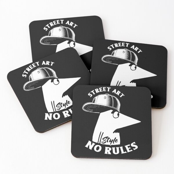 Item preview, Street  Art Style - No Rules designed and sold by blackink-design.