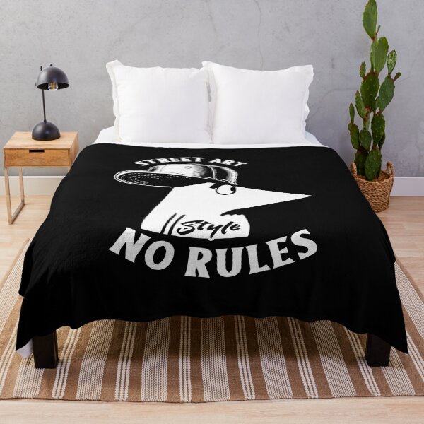 Item preview, Street  Art Style - No Rules designed and sold by blackink-design.