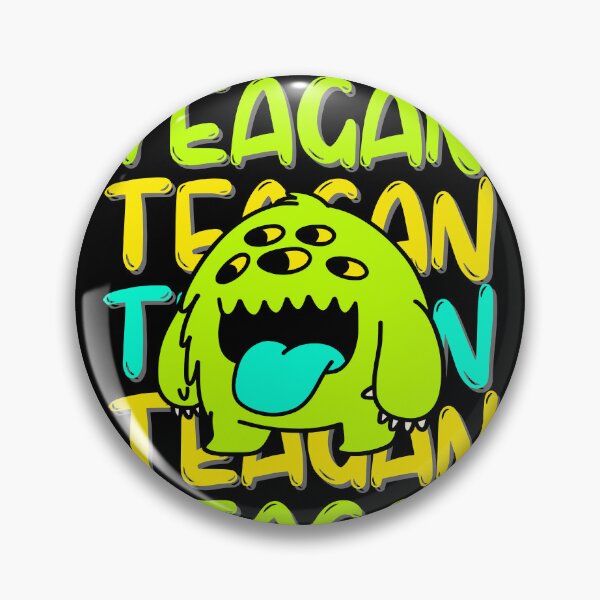 Item preview, Teagan Name Teagan Gift Funny Monster designed and sold by CyberArtistOne.