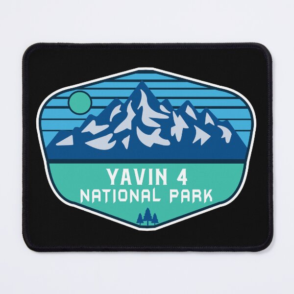 Item preview, Yavin 4 National Park-Vintage designed and sold by graphic-map.