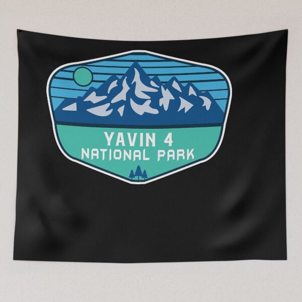 Item preview, Yavin 4 National Park-Vintage designed and sold by graphic-map.