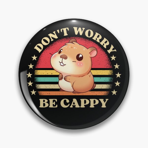Item preview, Don't Worry Be Cappy designed and sold by dooddles.