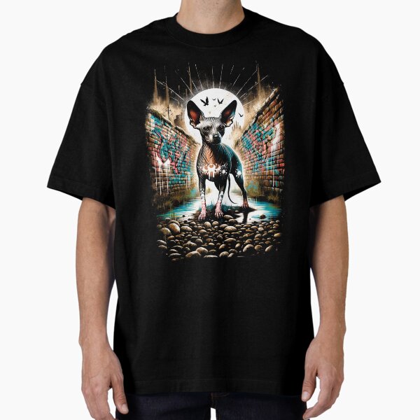 Item preview, Xoloitzcuintli_Urban_Art_Mariposa_11 - Arte callejero único de Xoloitzcuintli designed and sold by Xolo Merch.