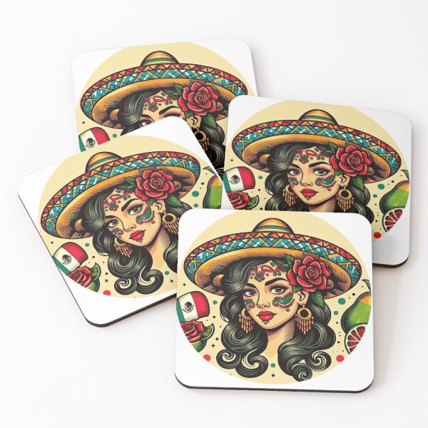 Item preview, Mexican girl comic style designed and sold by rebujito.