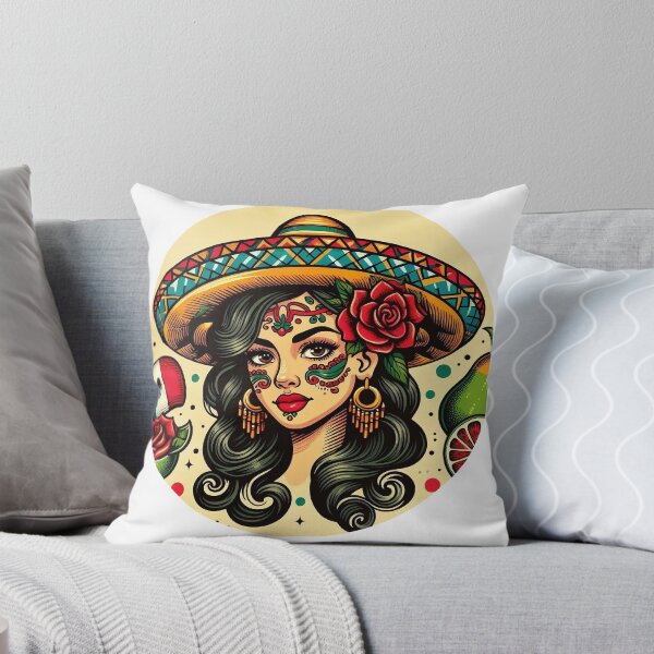 Item preview, Mexican girl comic style designed and sold by rebujito.