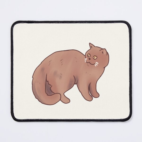 Item preview, Brown British Shorthair cat designed and sold by Artofmayara.