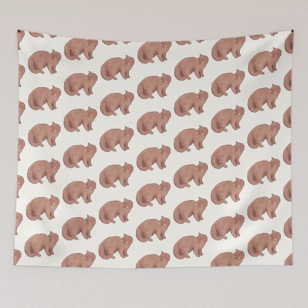 Item preview, Brown British Shorthair cat designed and sold by Artofmayara.
