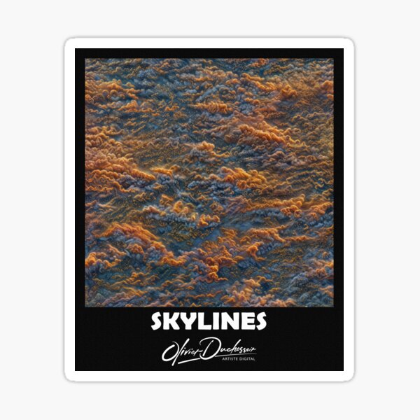 Aperçu de l'œuvre Skylines 46 créée et vendue par olivier duchossoir.