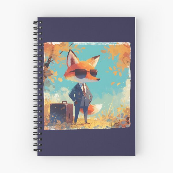 Item preview, Businessmen, business fox with a suitcase designed and sold by JoyfulNat.